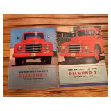 (2)  Diamond T truck Sales Literature