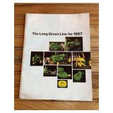 1967 John Deere Long Green Line Catalog
