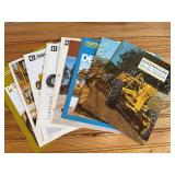 (9) Caterpillar Motor Grader Sales Literature