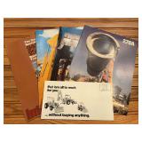 (5) International Backhoe Sales Literature