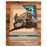 1927 Caterpillar 2-Ton Crawler Sales Literature
