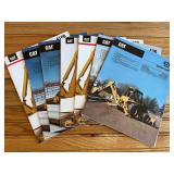 (9) Caterpillar Backhoe Sales Literature
