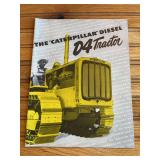 Caterpillar D4 Crawler Sales Literature