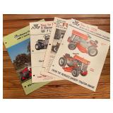 (4) Massey-Ferguson L&G Tractor Sales Literature