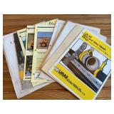 (9) Construction Equipment Sales Literature