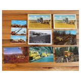 (8) Caterpillar Postcards