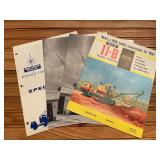 (4) Bucyrus-Erie 11-B Sales Literature