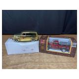 (2) 1/25 Case-IH Truck Banks NIB SC