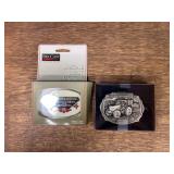 (2) IHC + Case-IH Belt Buckles
