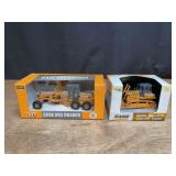 (2) 1/50 Case 885 Grader + 1850K Crawler NIB Ertl