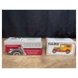 (2) Case Truck Banks NIB SC