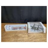 (2) 1/64 Case-IH Semi + Airplane NIB SC