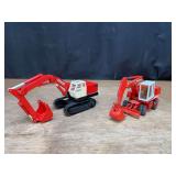 (2) 1/50 Poclain 81 + LC80 Excavators