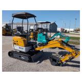 (1) Mini Excavator SDLE20 with Yanmar Engine - DIESEL