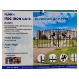 BI-Parting Iron Gate...165.35" W x 86.61" T