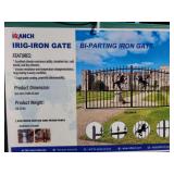 BI-Parting Iron Gate...165.35" W x 86.61" T