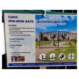 BI-Parting Iron Gate...165.35" W x 86.61" T