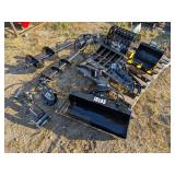 2025 IRanch IREAS Mini Excavator Attachment Set - 10-Piece