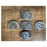 (5) Case-IH Belt Buckles