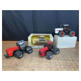 (4) 1/32 Case + Case-IH T4wd Tractors