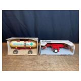 (2) 1/16 Anhydrous Wagon + Case-IH Baler NIB Ertl