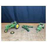 (3) 1/16 John Deere B, Disk, Spreader