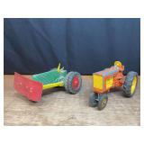 (2) 1/16 Slik + Hubley Tractors