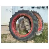 (2) Rear Tractor Tires