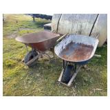 (2) Wheelbarrows
