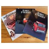 (3) Ford Trucks Sales Literature