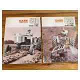 (2) Case 430 + 530 Tractor Sales Literature