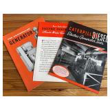 (3) Caterpillar Generator Set Sales Literature