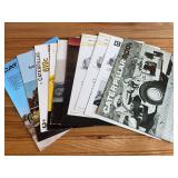 (10) Caterpillar Scrapper Sales Literature