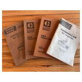 (4) Caterpillar D9 Crawler Manuals