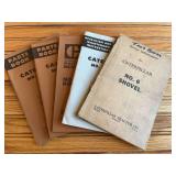 (5) Caterpillar Manuals