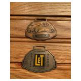 (2) Le Tourneau Watch Fobs