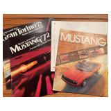 (4) Mustang, Grand Torino, Mercury Sales Literature