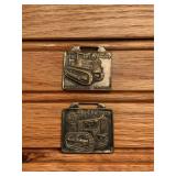 (2) Allis-Chalmer Crawler Watch Fobs