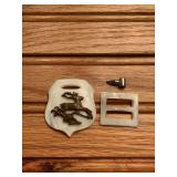 John Deer Pearl Watch Fob