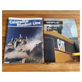 (2) Caterpillar Product Line Sales Literature
