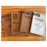 (4) Caterpillar D9 Crawler Manuals