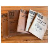 (5) Caterpillar Wheel Loader Manuals