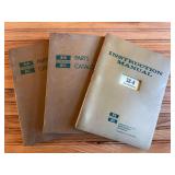 (3) Bucyrus-Erie Manuals