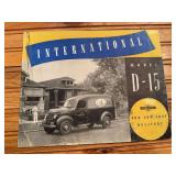 International D-15 Truck Sales Literature