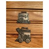 (2) Caterpillar Watch Fobs