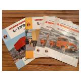 (4) International Truck Sales Literature