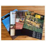 (4) Caterpillar D4 Crawler Sales Literature