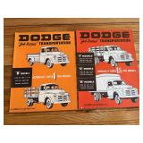 (2) 1949 Dodge Truck Sales Literature