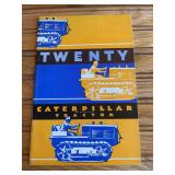 Caterpillar Twenty Crawler Sales Literature