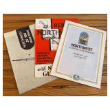 (3) Northwest Crane + Shovel Sales Literature